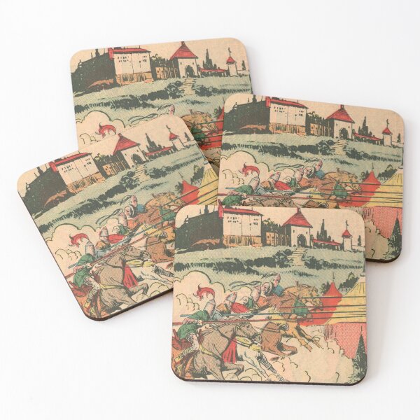 Item preview, Jousting Knights - Vintage Retro Anime Comic designed and sold by elevens.