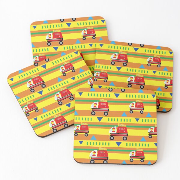 Item preview, Colorforms, the fire department with fire engine designed and sold by Mauswohn.
