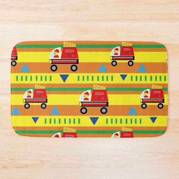 Item preview, Colorforms, the fire department with fire engine designed and sold by Mauswohn.