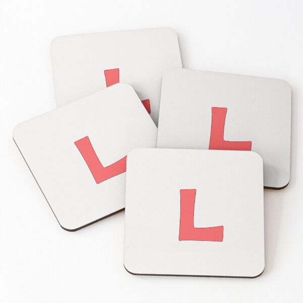 Item preview, letter l red designed and sold by ZiphGames.