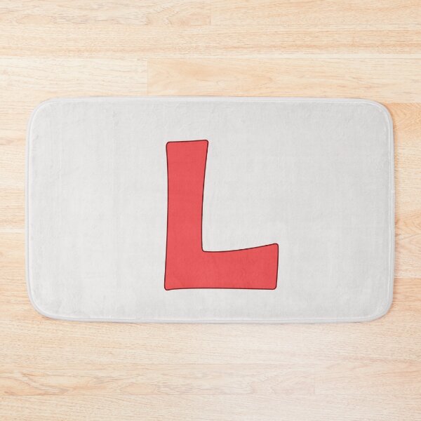 Item preview, letter l red designed and sold by ZiphGames.