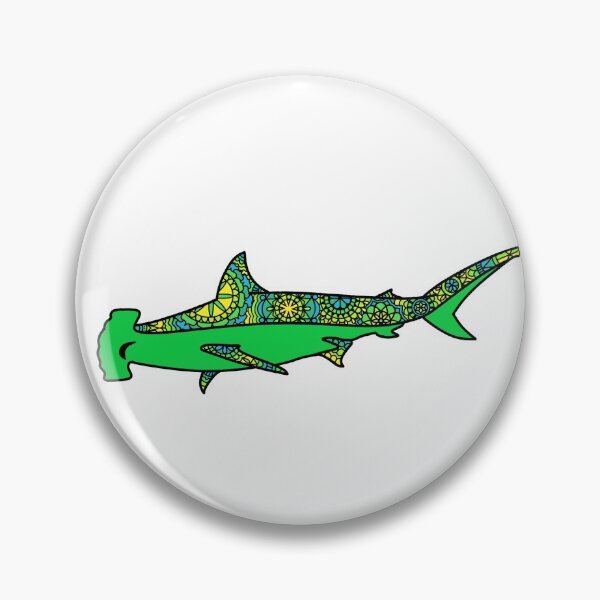 Item preview, Electric Green Hammerhead designed and sold by Scuba-Div3r.