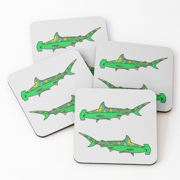 Item preview, Electric Green Hammerhead designed and sold by Scuba-Div3r.