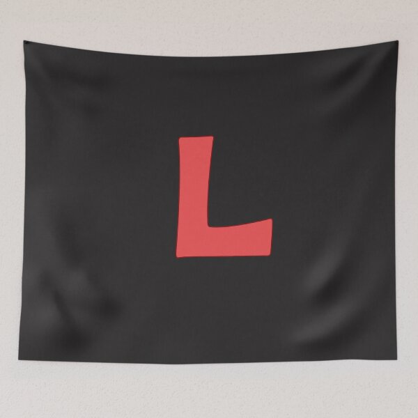 Item preview, letter l red designed and sold by ZiphGames.