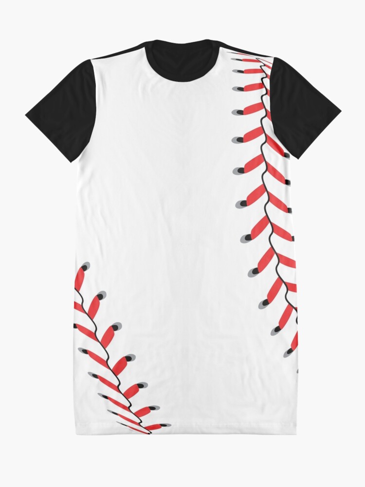 Baseball game lace Graphic T-Shirt Dress for Sale by Stingchic