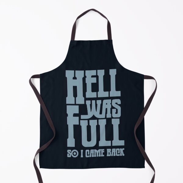 Item preview, Dark and Light Blue Hell was full so I came Back typographic Illustration designed and sold by AirsoftBD.