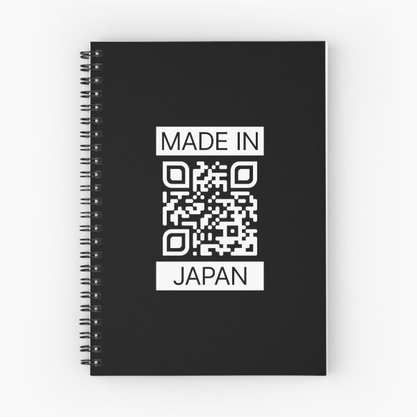 Item preview, Made In Japan With QR Code (White) designed and sold by BunnyPrinceDegn.