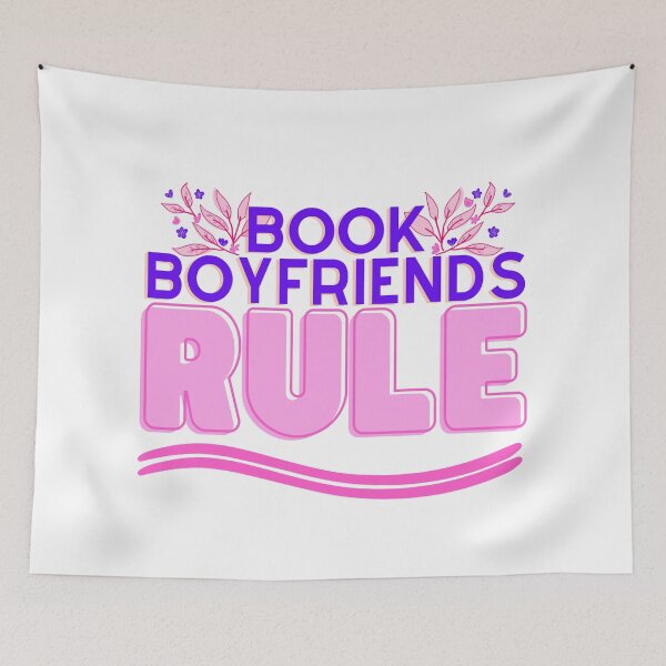 Item preview, Book Boyfriends Rule designed and sold by MandyRosko.