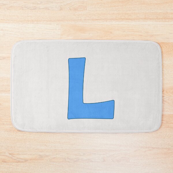Item preview, letter l blue designed and sold by ZiphGames.