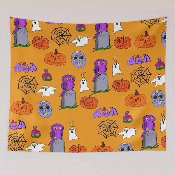 Item preview, Halloween doodles  designed and sold by Lubellebubble20.