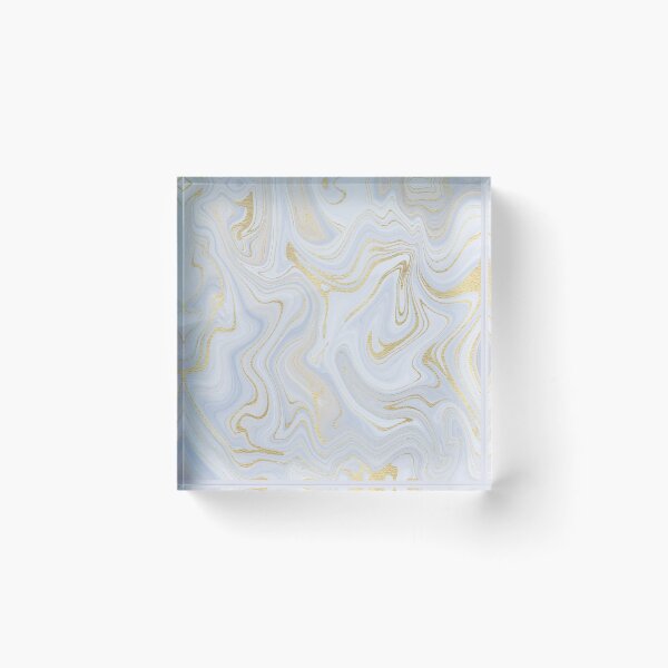 Item preview, Light Blue Marble Swirls  designed and sold by WisdomInspired.