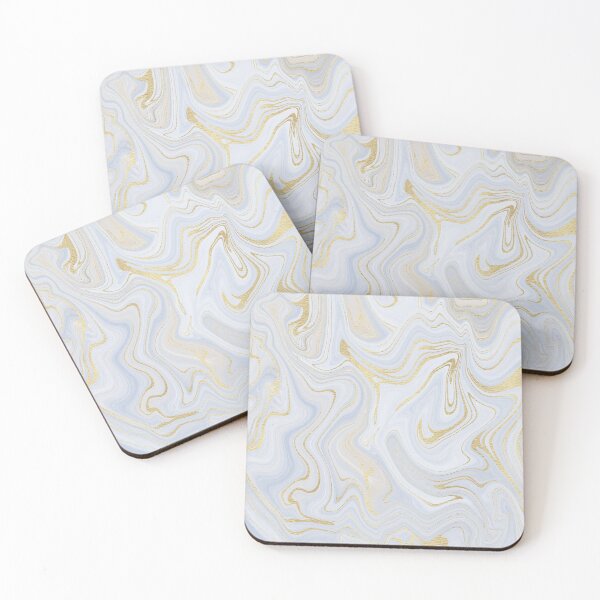 Item preview, Light Blue Marble Swirls  designed and sold by WisdomInspired.