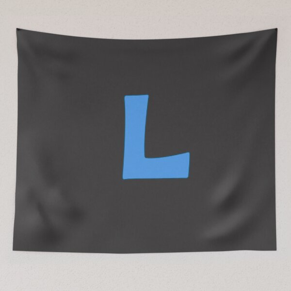 Item preview, letter l blue designed and sold by ZiphGames.
