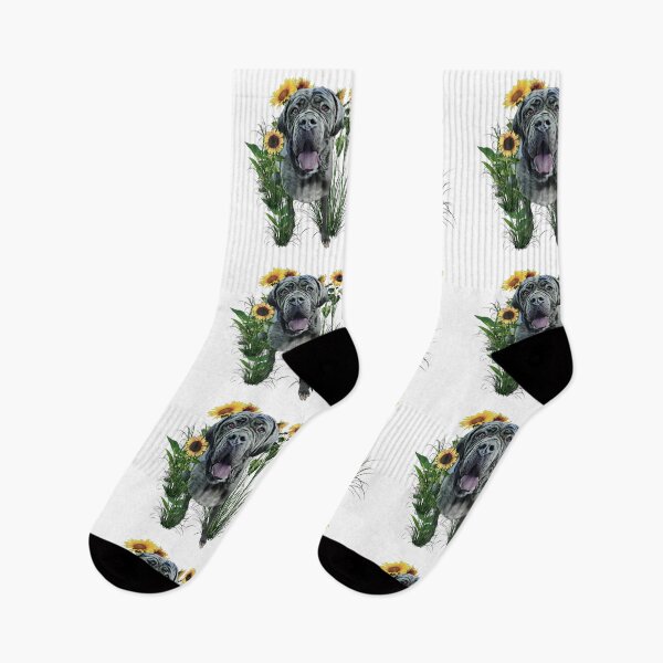 Item preview, Mastiff in Sunflowers designed and sold by ProtanDesign.