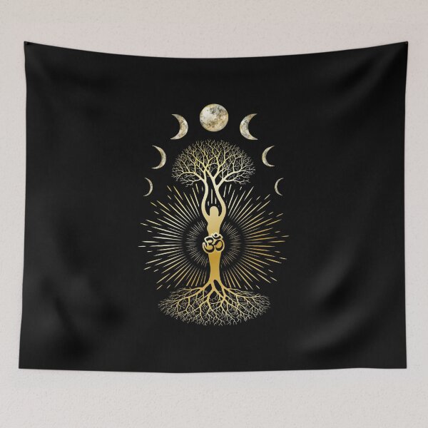 Item preview, Phase Depression Moon Phase Mood Yoga Gift designed and sold by Pummli.