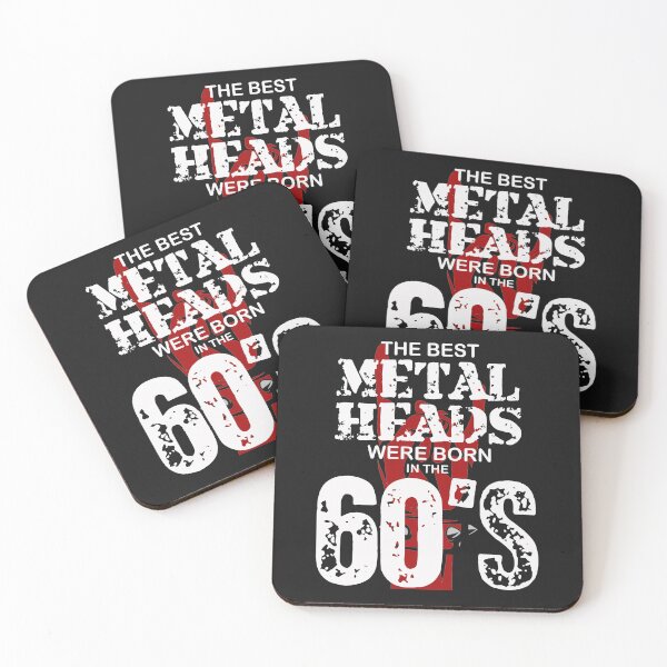 Item preview, The Best Metal Heads Were Born in the 60's designed and sold by ShirtheadDesign.