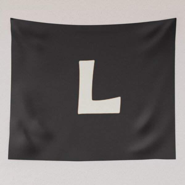 Item preview, letter l white designed and sold by ZiphGames.