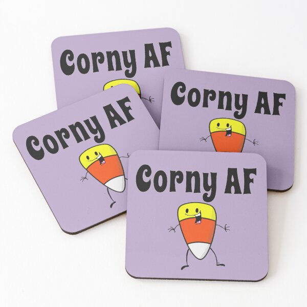 Item preview, Corny AF (Halloween Candy Corn) designed and sold by JustincredibleT.
