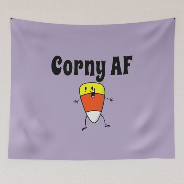 Item preview, Corny AF (Halloween Candy Corn) designed and sold by JustincredibleT.