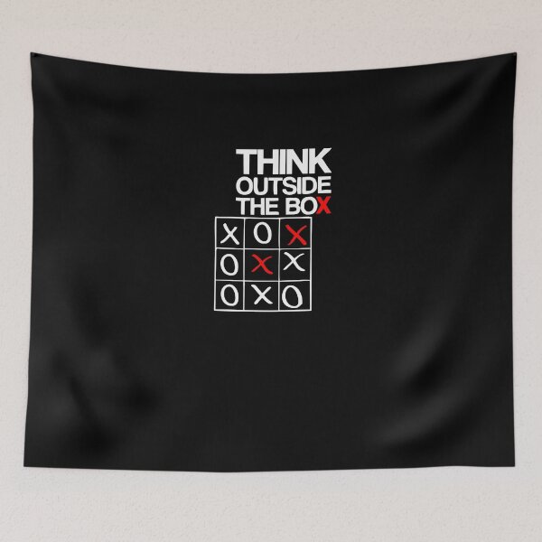 Item preview, Think outside the box designed and sold by VicFreedomind.