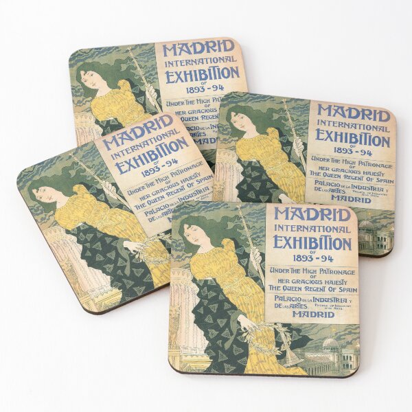 Item preview, Eugene Grasset - Madrid International Exhibition of 1893 - 94 designed and sold by playmap.