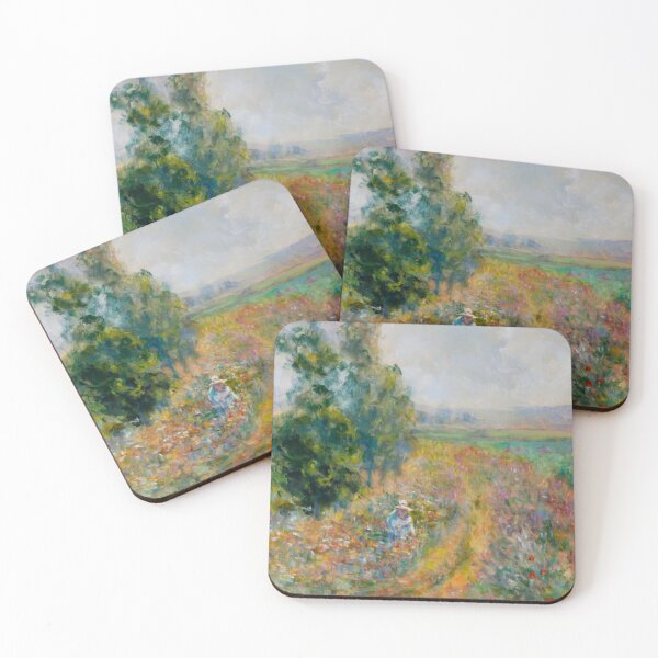 Item preview, Impressionist Painting-"Sally" by Mary Pat  Forrest-Fields of Flowers designed and sold by Emily Gartner.