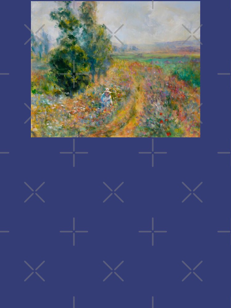 Impressionist Painting-"Sally" by Mary Pat Forrest-Fields of Flowers by Matlgirl