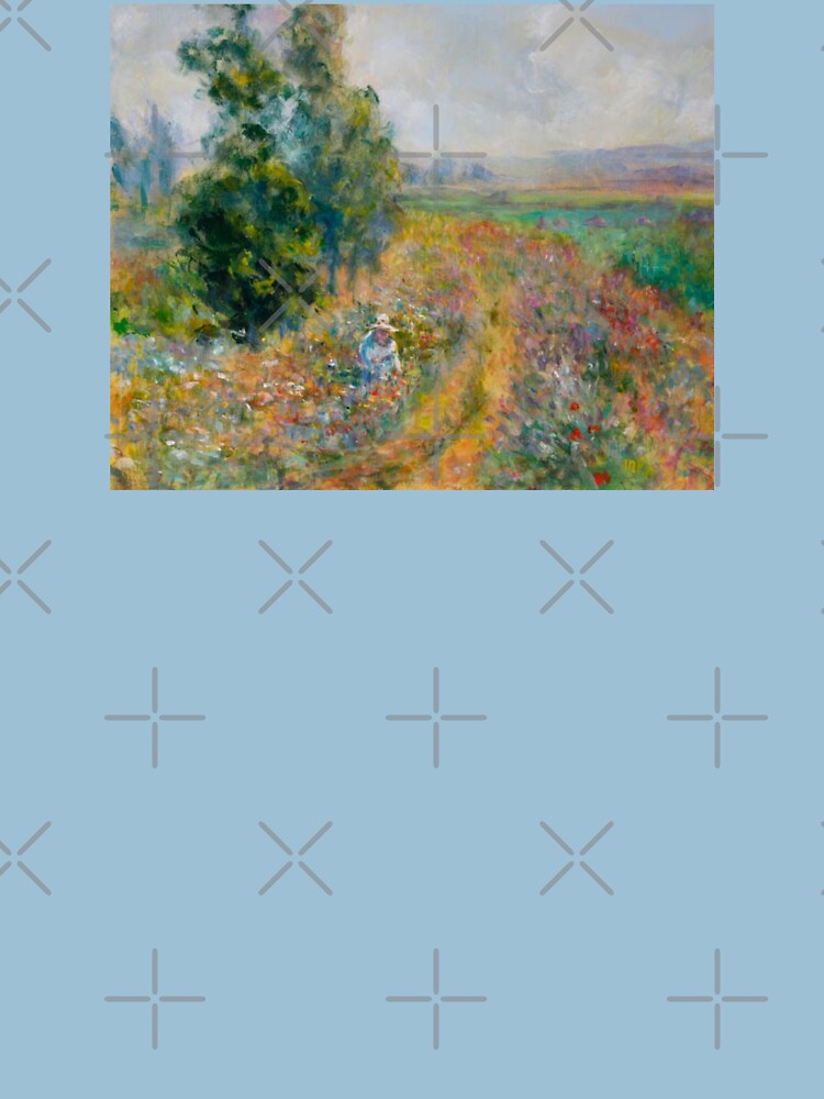 Impressionist Painting-"Sally" by Mary Pat Forrest-Fields of Flowers by Matlgirl