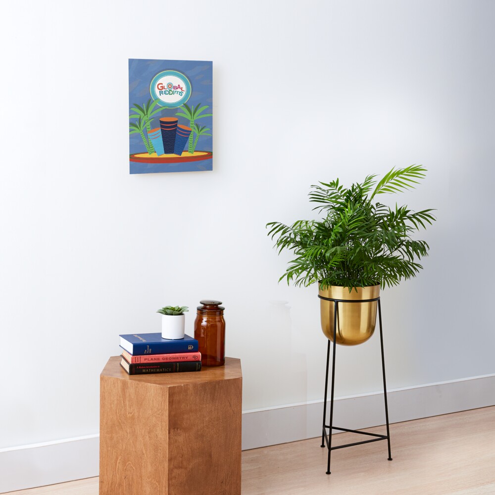Global Riddims (3) Mounted Print