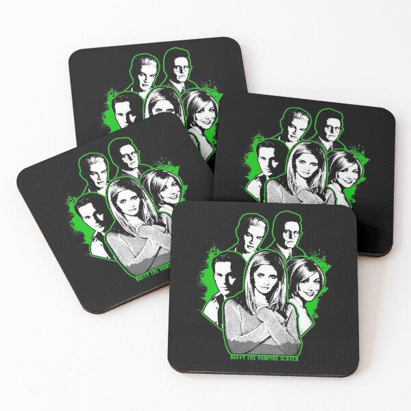 Item preview, The Ultimate BTVS Portrait - Acid Green designed and sold by Vixetches.