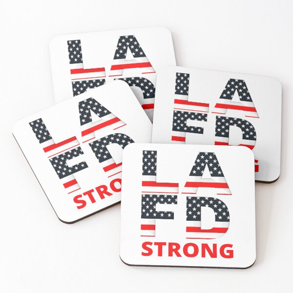 Item preview, LA Fire Department Strong designed and sold by GoodGirlDesigns.
