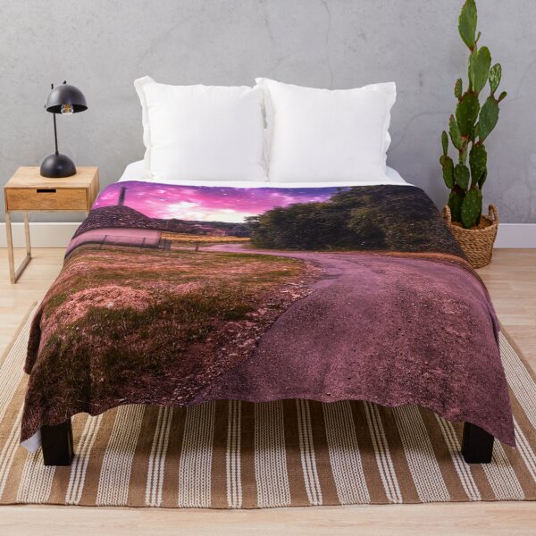 Item preview,  France Travel Photography, Country Lane With Old Barn, Aesthetic designed and sold by Lizzie May.