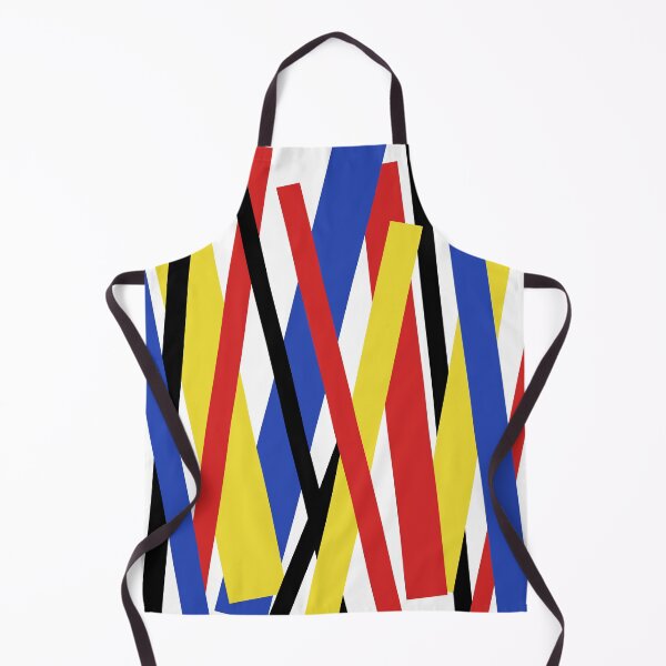 Item preview, Abstract vibrant color random stripes designed and sold by LeenDesign.