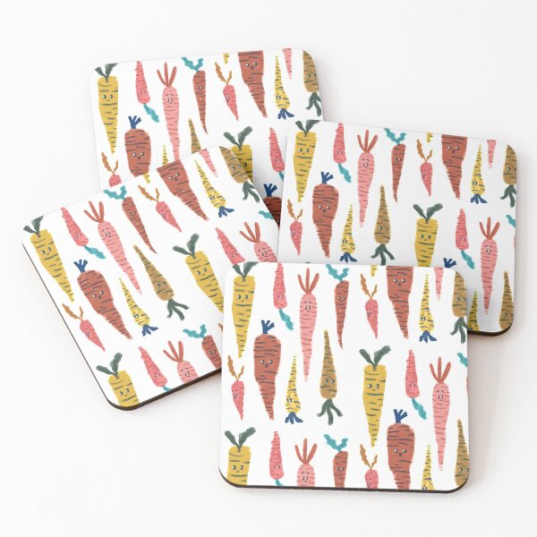 Item preview, Adorable carrot pattern designed and sold by kurokameart.