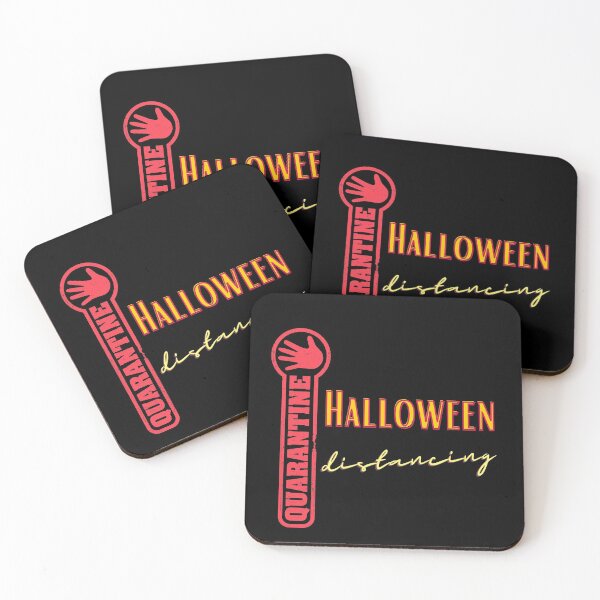 Item preview, Halloween quarantine distancing designed and sold by Tecnofa.