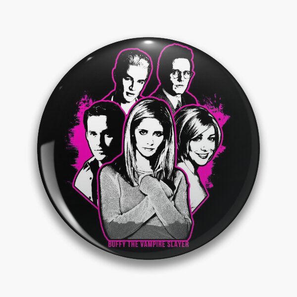 Item preview, The Ultimate BTVS Portrait - Hot Pink designed and sold by Vixetches.