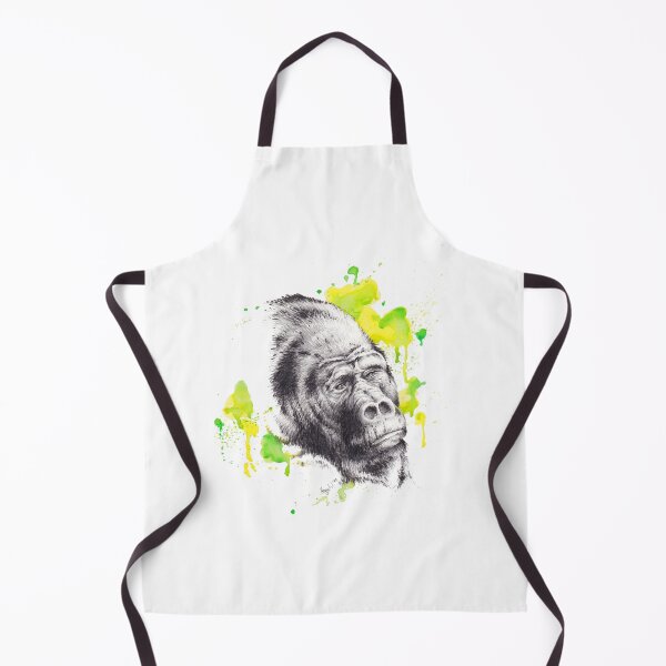 Item preview, Gorilla portrait designed and sold by Listenes.