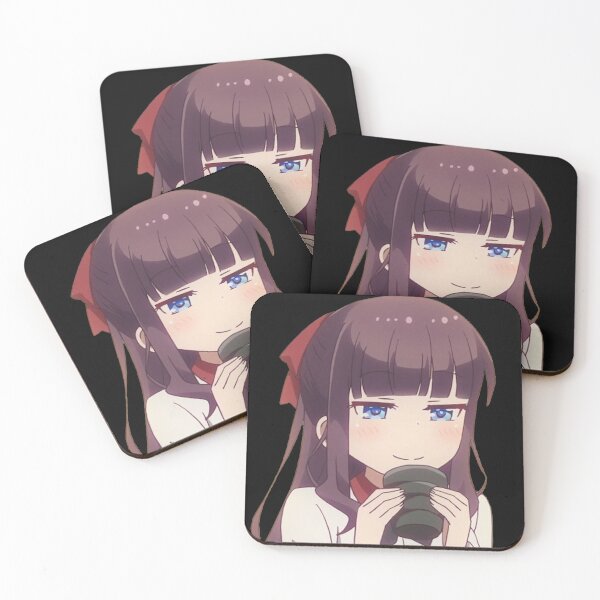 Item preview, Hifumi Takimoto — Smiling with Drink | New Game! designed and sold by mangaBear.