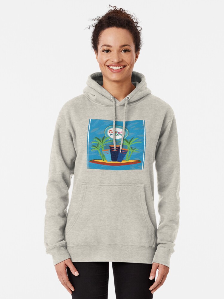 Alternate view of Gobal Riddims (5) Pullover Hoodie