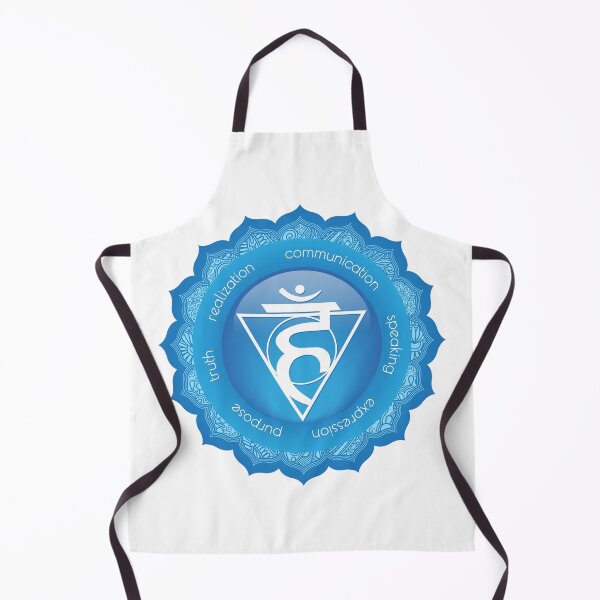 Item preview, Throat Chakra Mandala - 52 BWG designed and sold by chakraplaza.