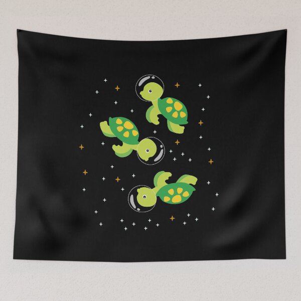 Item preview, Turtle Astronaut Outer Space designed and sold by Ibu83.