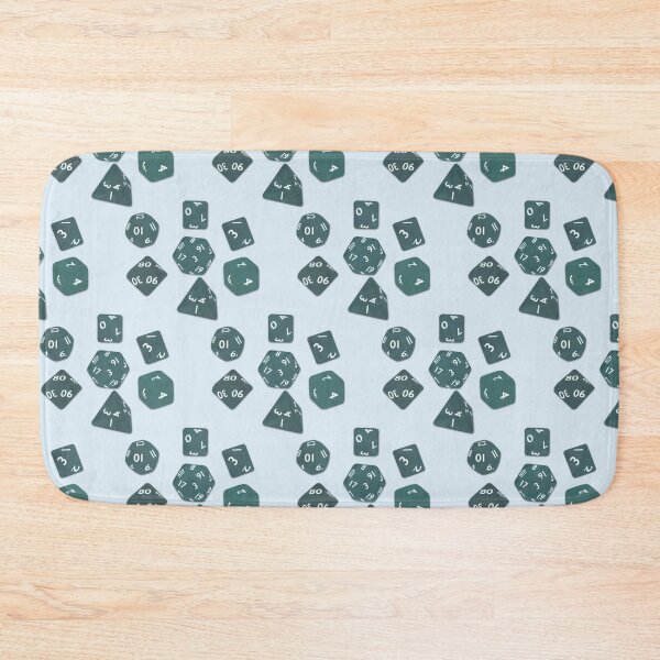 Item preview, Dice Everywhere - Jade Green designed and sold by LozMac.