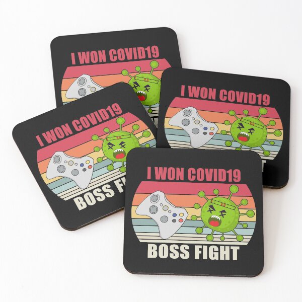 Item preview, I Won covid19 boss fight, Funny Gamer Recovered From CoronaVirus, I Beat Covid designed and sold by Noahlaz.