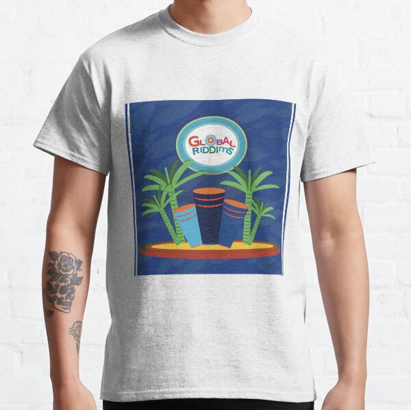 Riddims de Gobal (6) Camiseta clásica