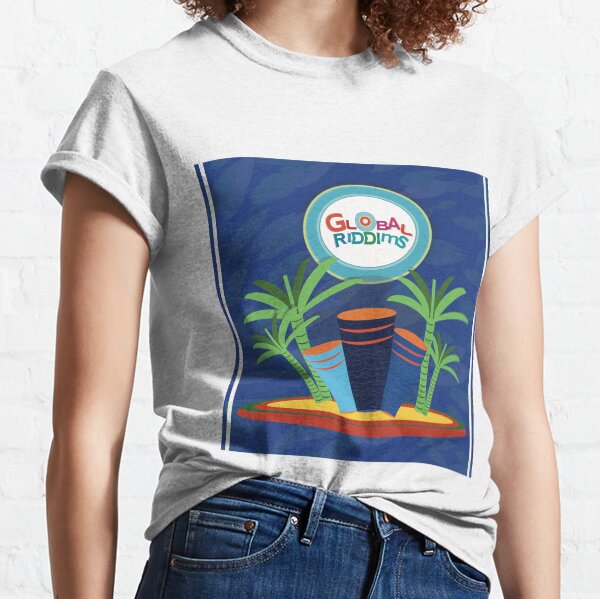 Riddims de Gobal (6) Camiseta clásica