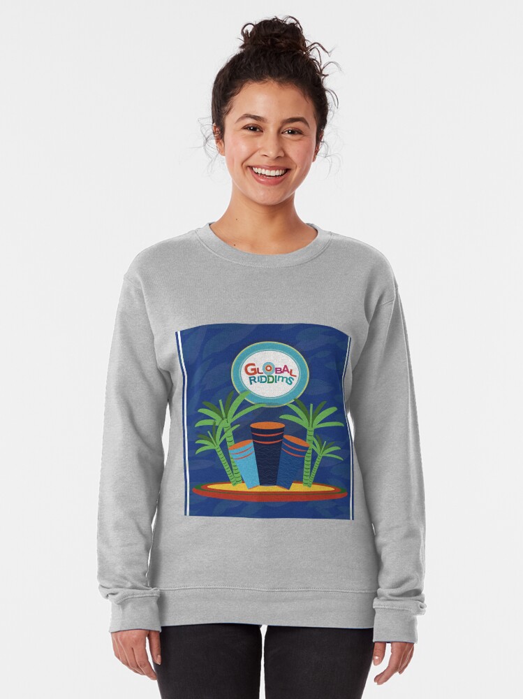 Alternate view of Gobal Riddims (6) Pullover Sweatshirt