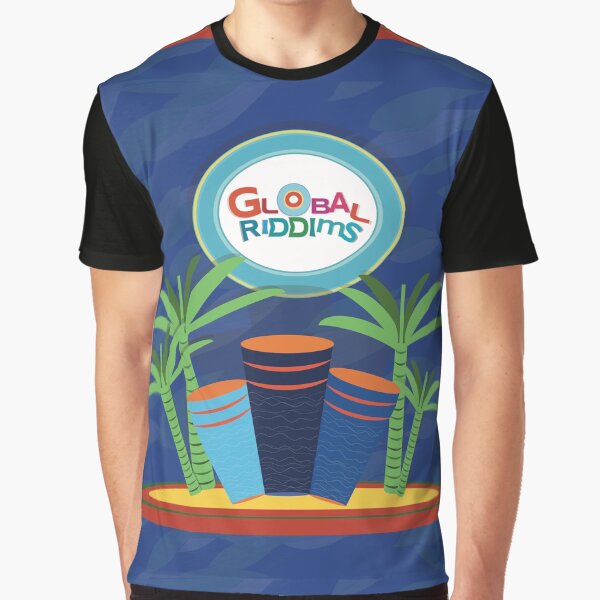 Riddims de Gobal (6) Camiseta gráfica