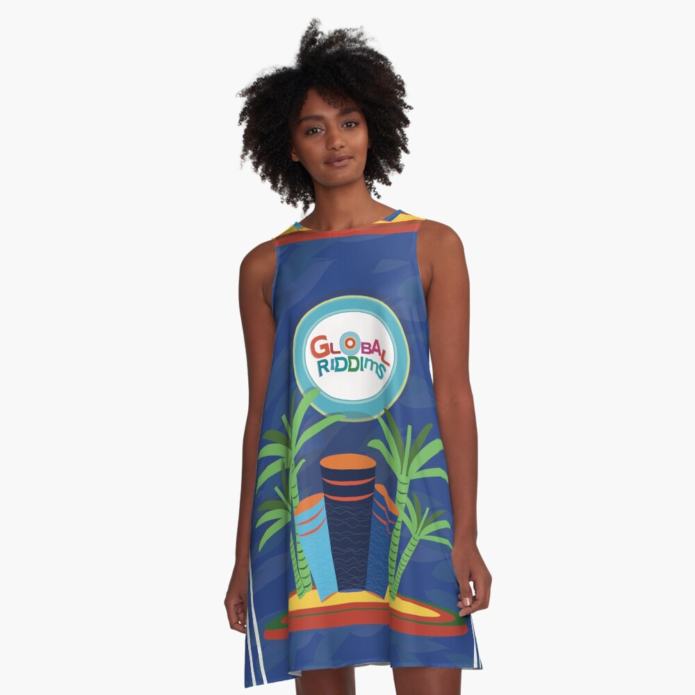 Gobal Riddims (6) A-Line Dress