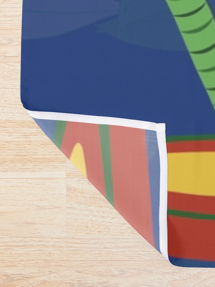 Alternate view of Gobal Riddims (6) Shower Curtain