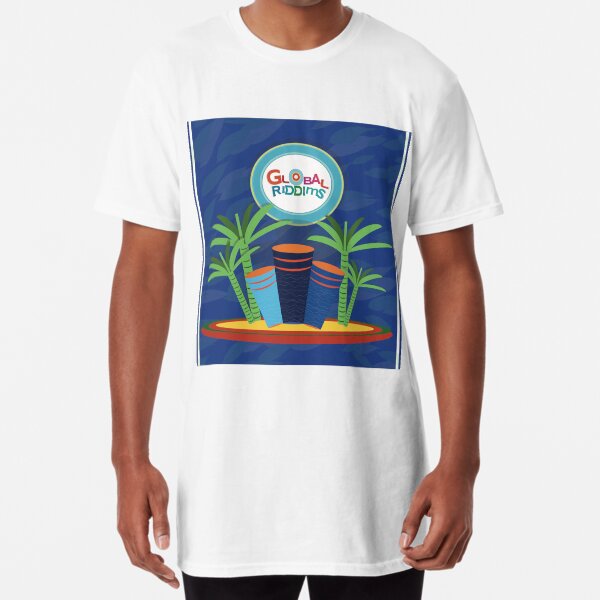 Riddims de Gobal (6) Camiseta larga